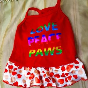 🌈🐕EUC/DOG TANK/DRESS
